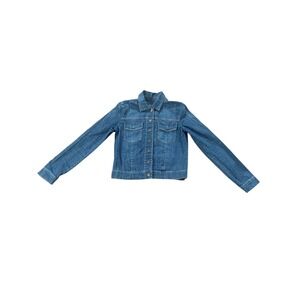 Kut From The Kloth Women's Denim Jean Jacket Long Sleeve‎ Button Front Classic
